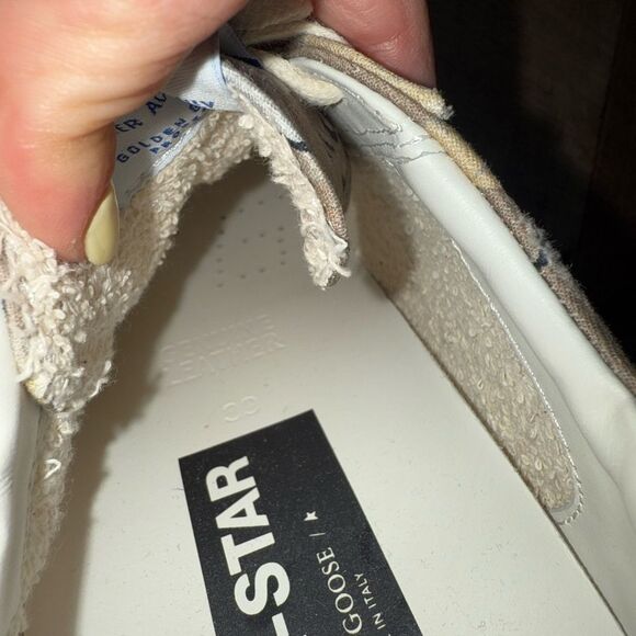 GOLDEN GOOSE
Super-Star Beige Camo Print Low Top Sneaker hard to find - Picture 14 of 16